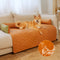 Deluxe Water-repellent Faux Leather Bolster Dog Mat Couch Cover