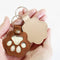 Pet Hair Memory Locket Keychain