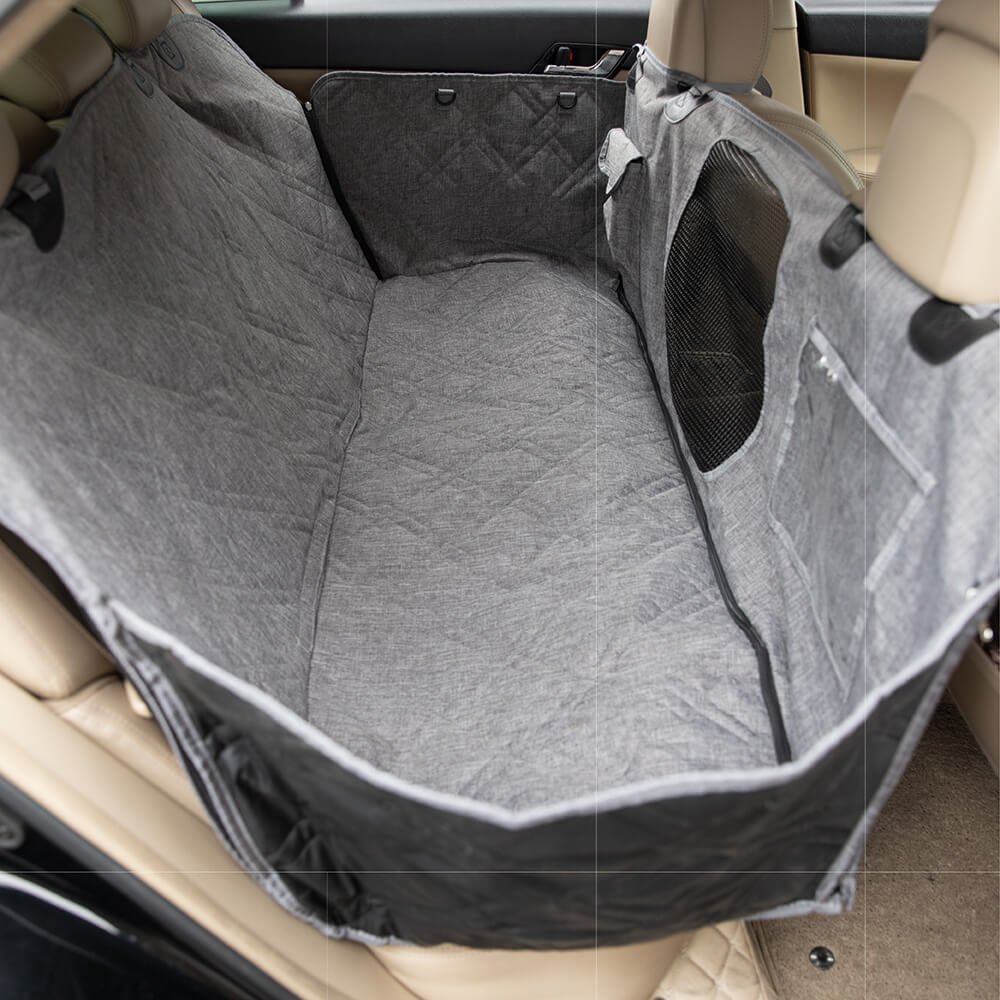 Tela catiónica oxford tela impermeable cubierta de asiento para perros resistente a los rayadores