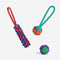 Knots Rope Hundespielzeug-Set – Color Clash